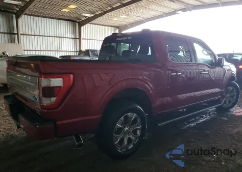 2022 Ford F150 Supercrew z USA, uszkodzony, nr VIN 1FTEW1C84NFB85041